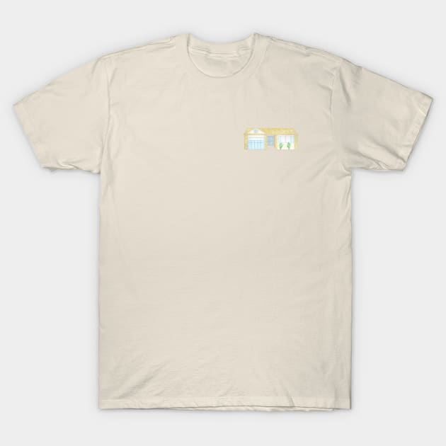 Florida Beach House T-Shirt by Malayna